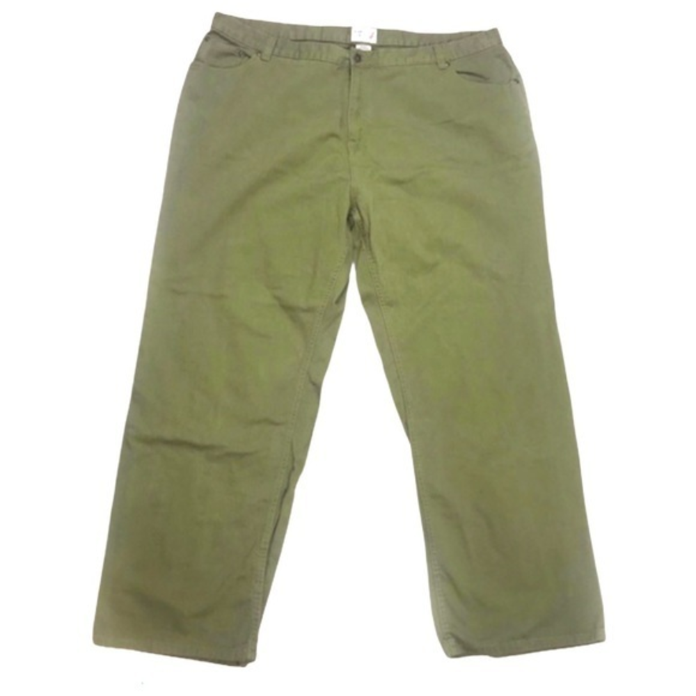 MainStreet Blues Women’s plus size 28 green wide leg denim jeans‎